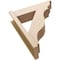 Ekena Millwork 8-in W x 28-in D x 34-in H Funston Trad Rough Cedar Woodgrain TimberThane Outlooker, Primed Tan OUTUR080X28X34FST04RCPR - alternate 5